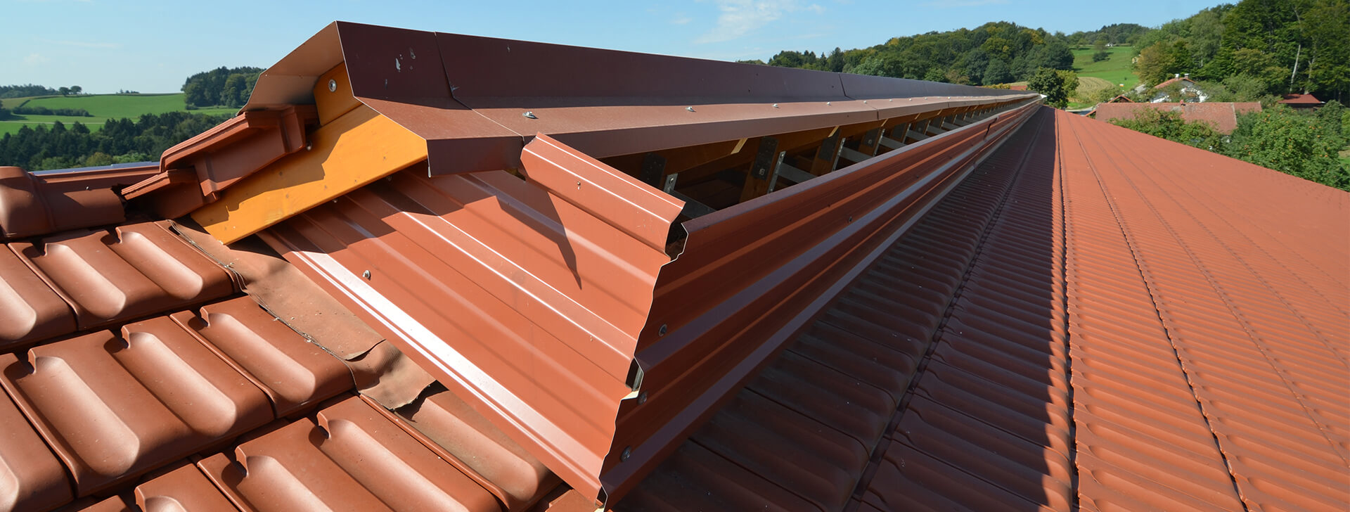 Ventilation and Lighting in the Roof - Agricultural construction - WOLF System