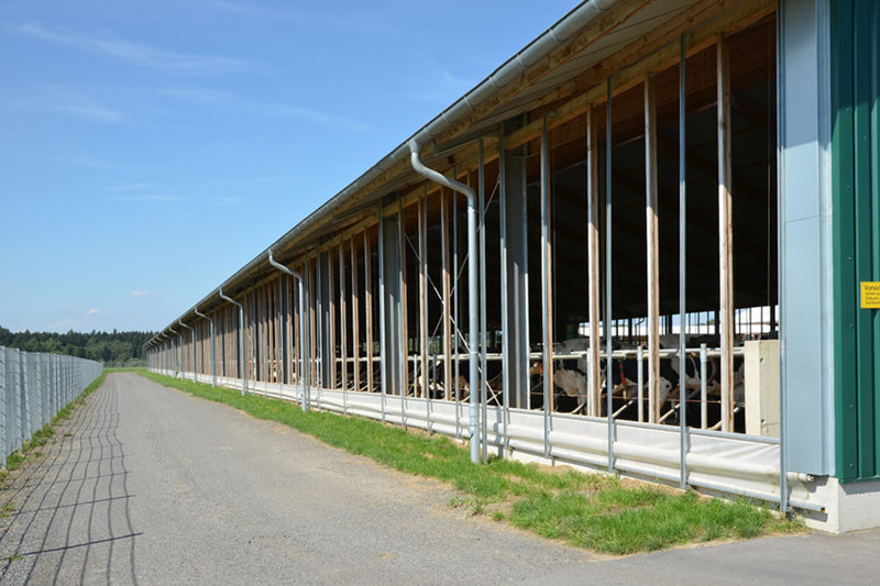 Lüftung und Belichtung Wand- Wickellüftung oben öffnend - Agrarbau