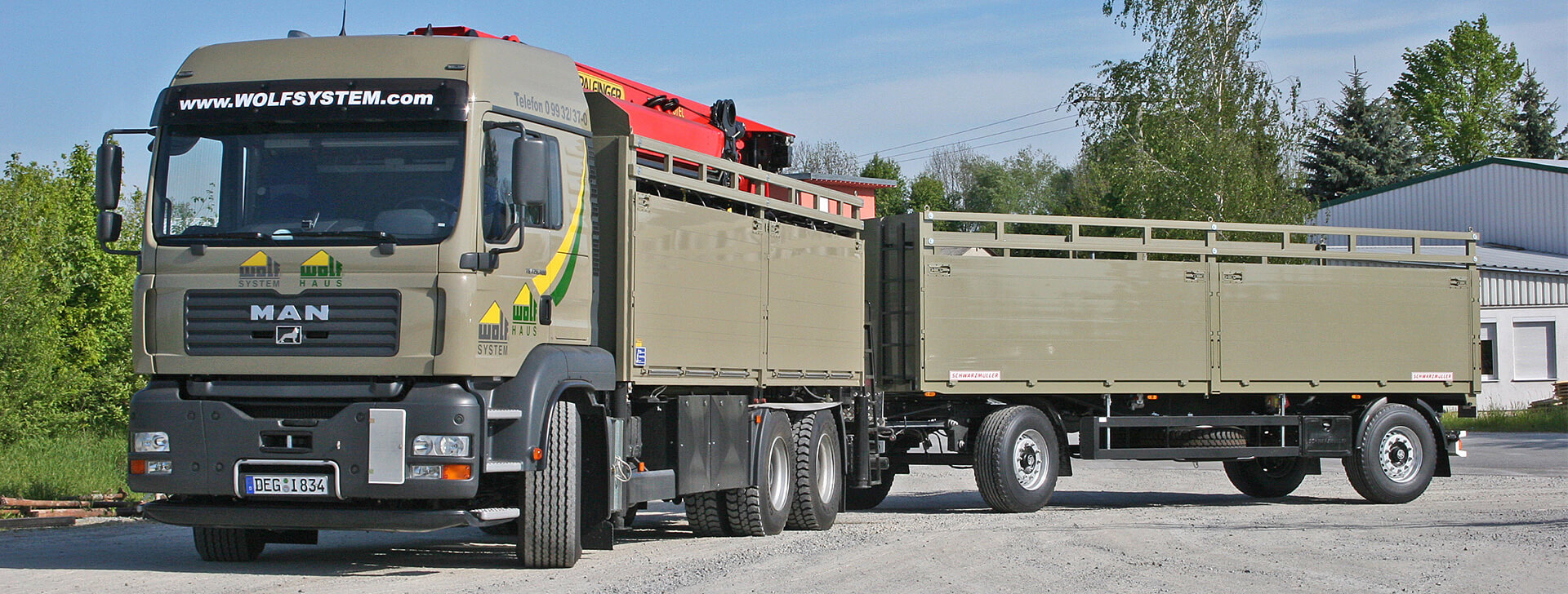 Project schedule, agricultural construction - WOLF system