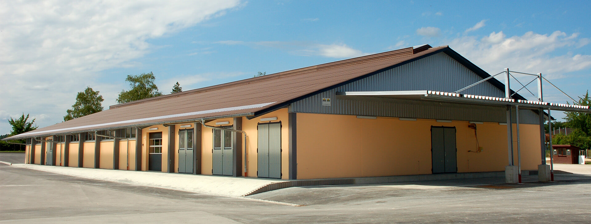 Agrarindustrie - Hallenbau - WOLF System