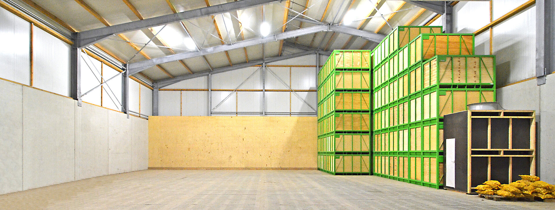 Kartoffellager - Zwiebellager - WOLF System