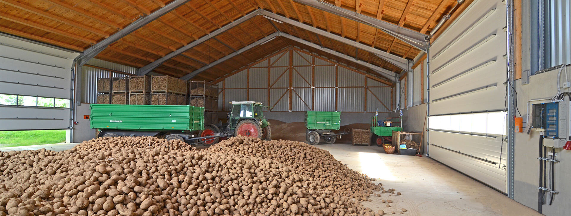Kartoffellager - Zwiebellager - WOLF System