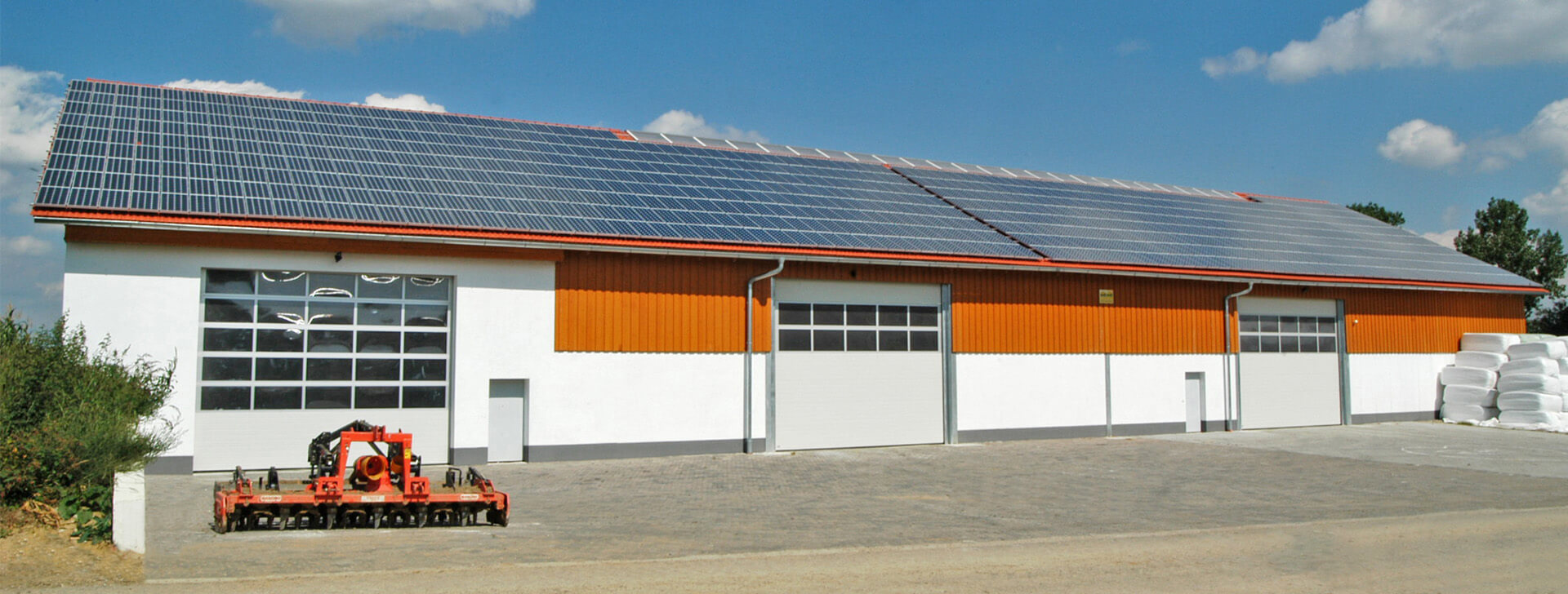 Maschinenhalle - Bergehalle - Hallenbau - WOLF System