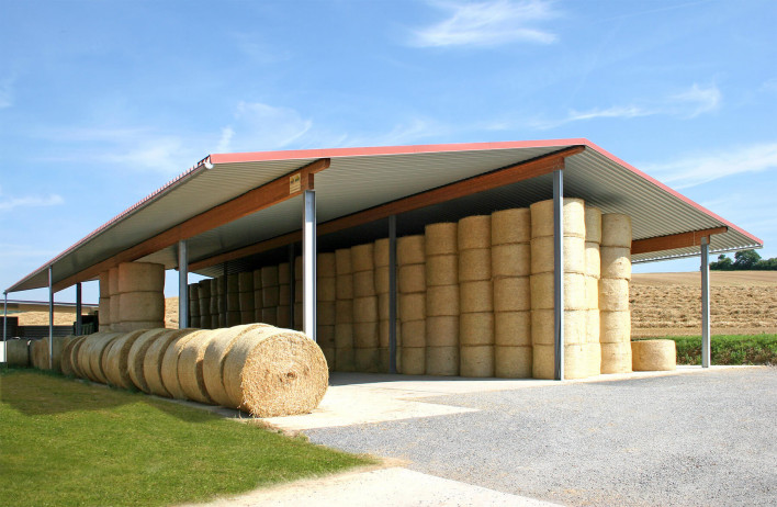 Machinery storage and feed storage facilities - WOLF System