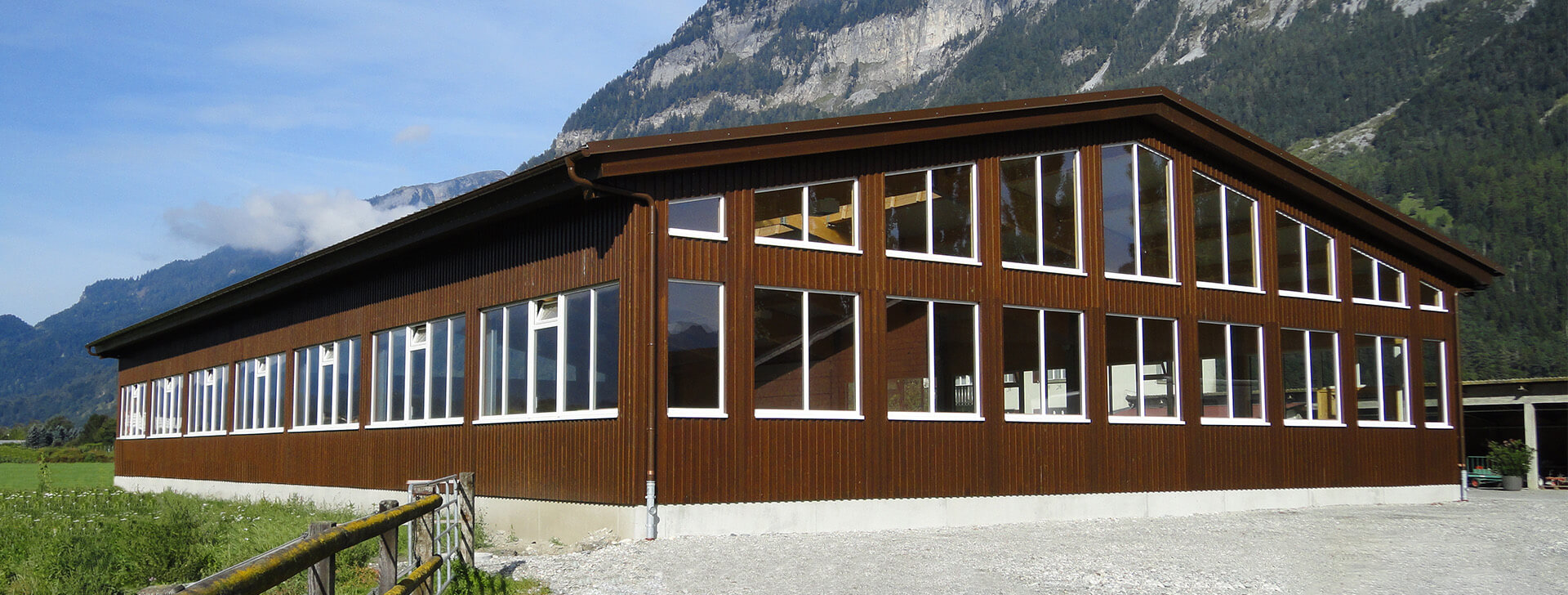 Reithallen - Agrarbau - WOLF System