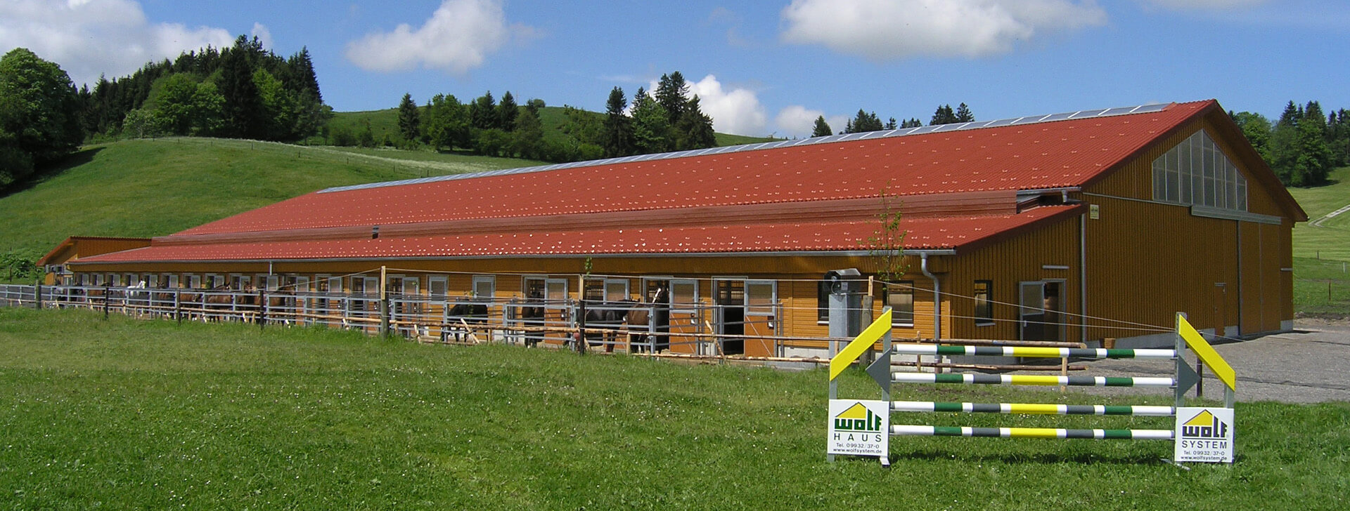 Pferdeställe - Agrarbau - WOLF System