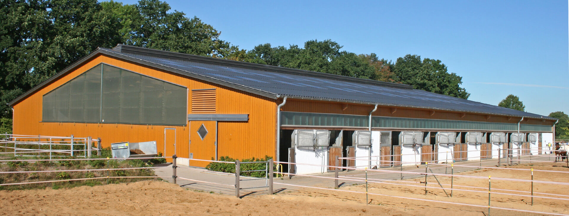 Pferdeställe - Agrarbau - WOLF System