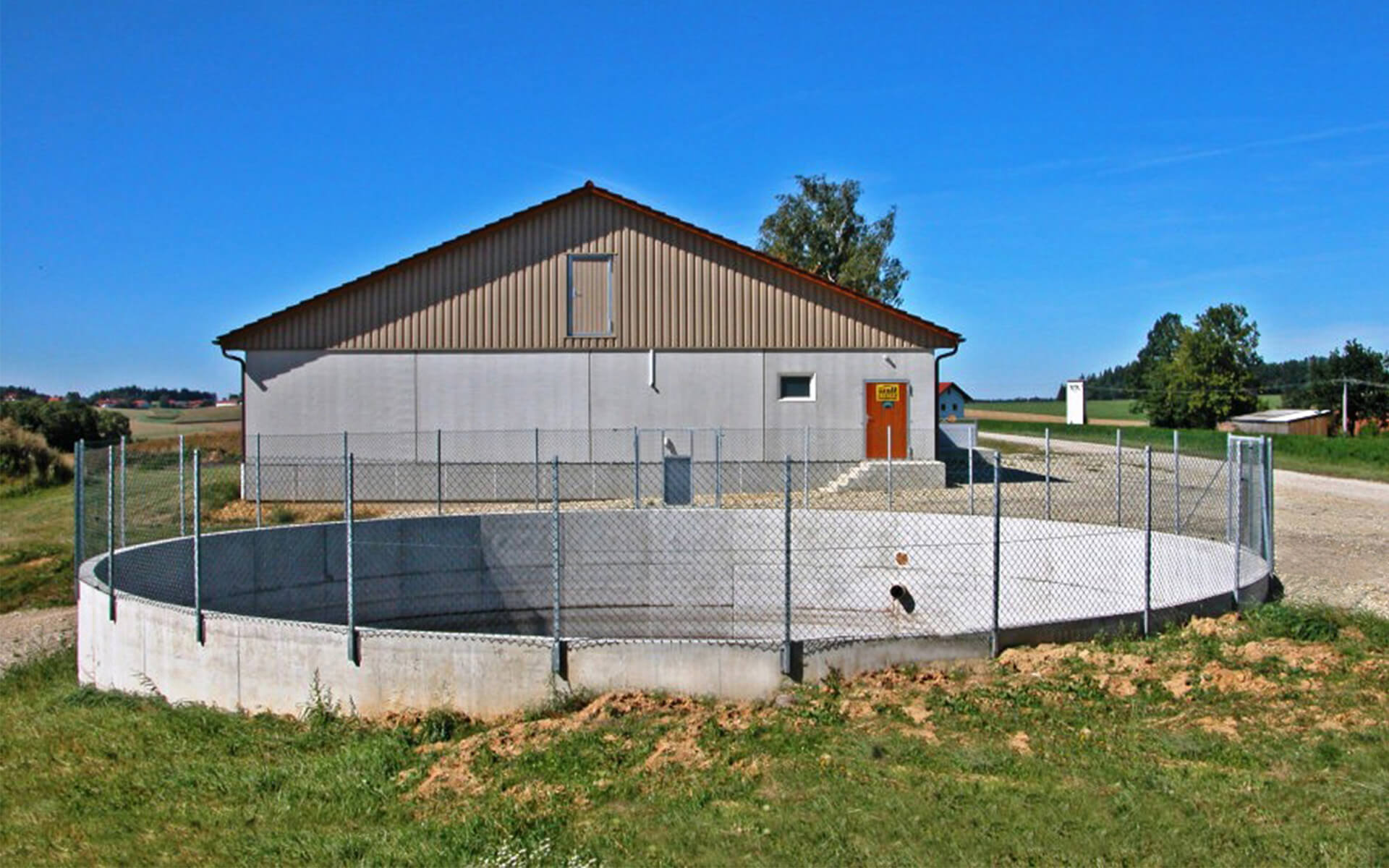 Concrete tanks - Slurry tanks - WOLF System