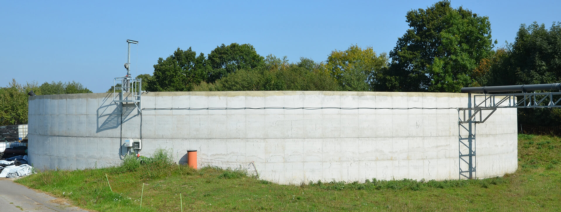 Slurry tanks - economically valuable - WOLF System