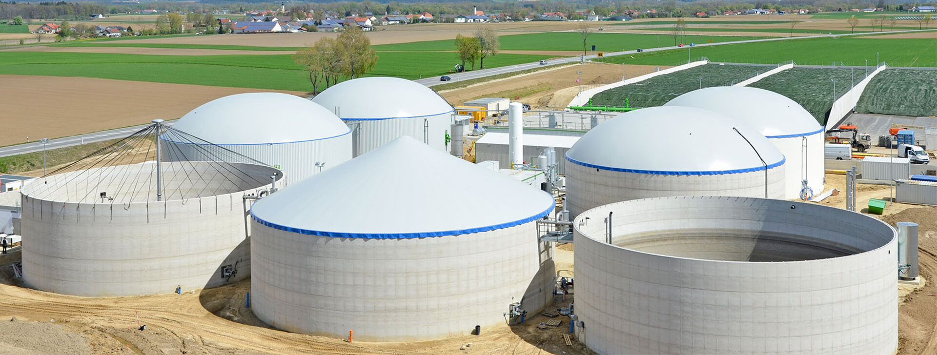 Biogas plants, Industrial tanks - WOLF System