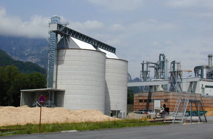 Wood chip silos - Silos industry - WOLF Systembau