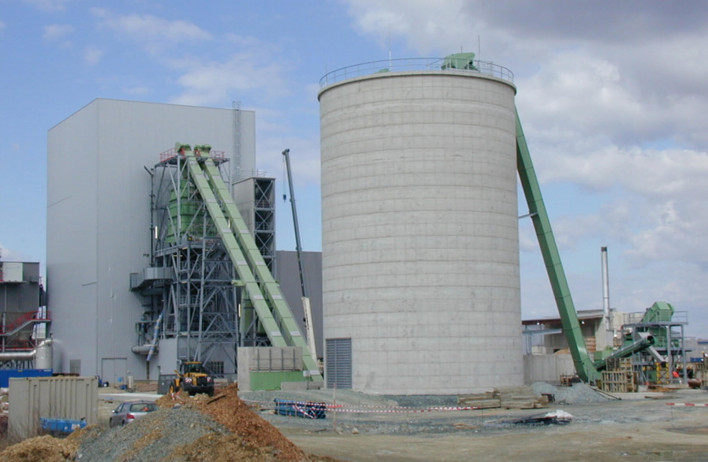 Wood chip silos - Silos industry - WOLF Systembau