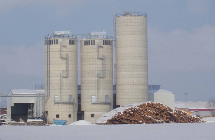 Pellet silos - WOLF Systembau