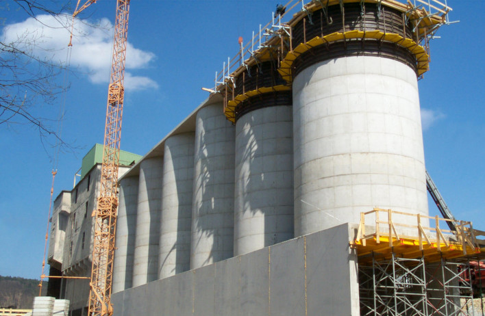 Bulk fill silos - WOLF Systembau