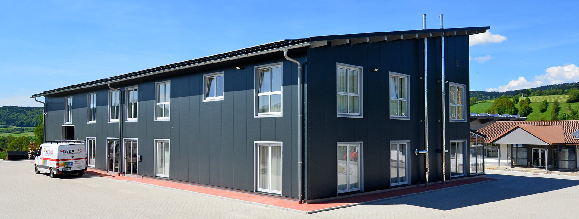 Office buildings - in steel and wooden frame construction - WOLF System