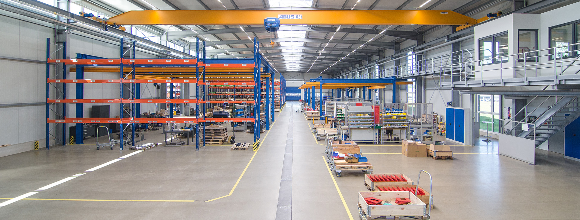 Logistikhalle - Industriebau - WOLF System Logistikhalle - Industriebau - WOLF System