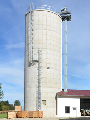 Construction de silos - WOLF System